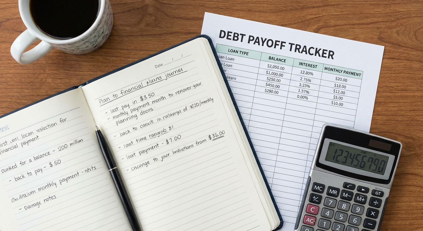 Debt payoff tracker spreadsheet